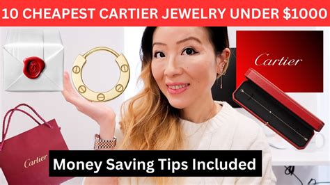 cheapest thing from cartier|cheapest place to buy cartier.